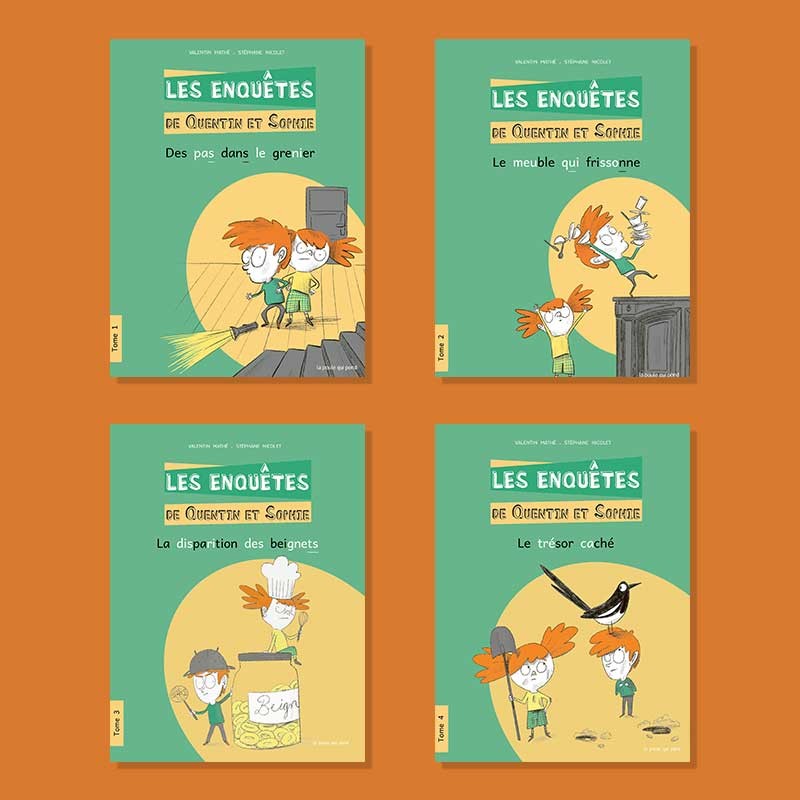 Pack Découverte des Enquêtes ! (tome 1 à 4)
