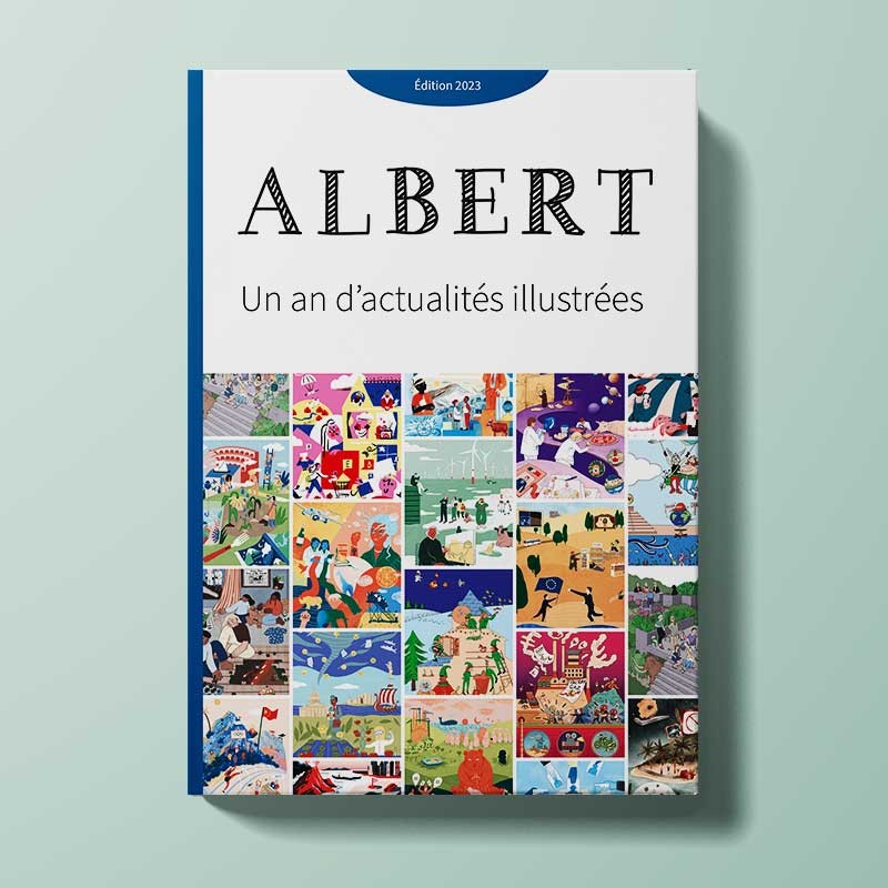 éd.　2023　Albert　d'actualités　Un　an　illustrées