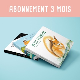 Abonnement de livres d'éveil pour bébés lecteurs - de 0 à 3 ans