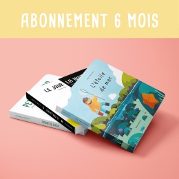 Abonnement 6 mois - 6 livres (frais de port inclus)