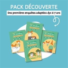 Pack découverte - Mes premières enquêtes