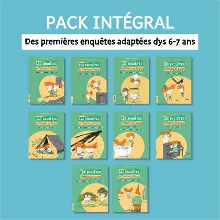 PACK ENQUÊTEUR L'INTÉGRAL ! (10 TOMES)