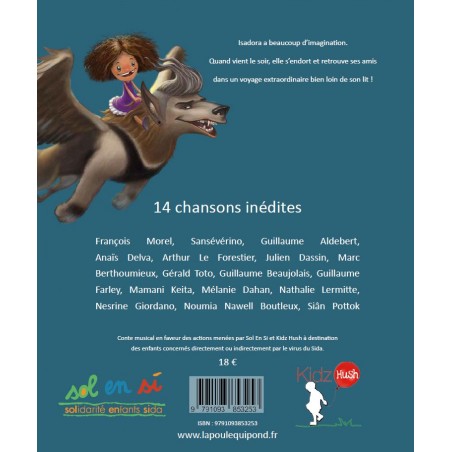 Isadora et le rêve africain - Livre CD