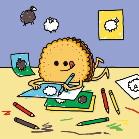 Antoine le biscuit aime dessiner Antoine le biscuit aime dessiner