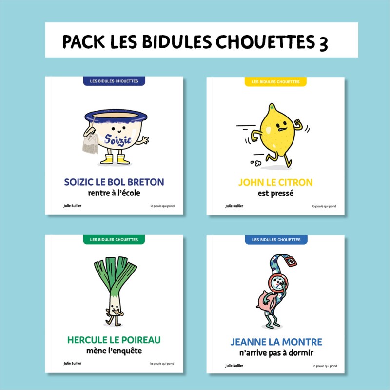 Pack Les Bidules Chouettes 3 (2024)