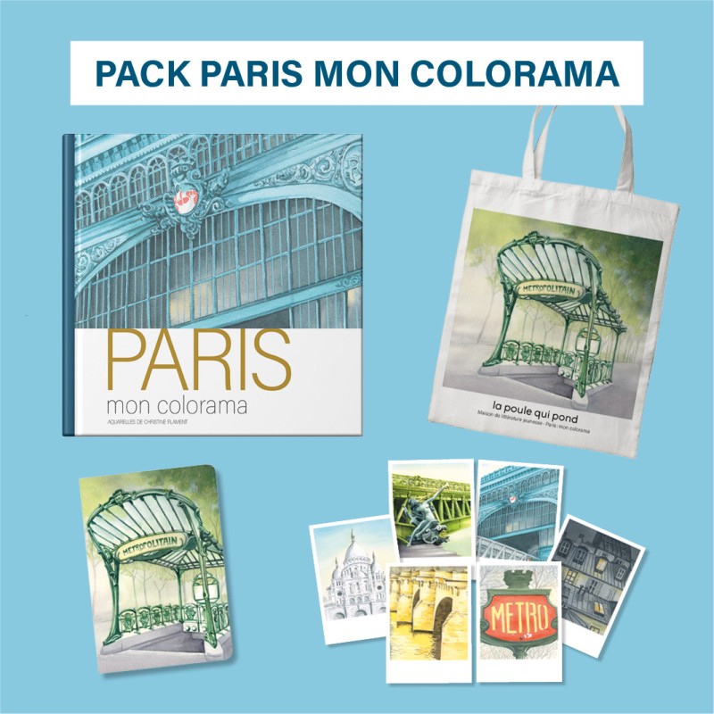 Pack Paris mon colorama