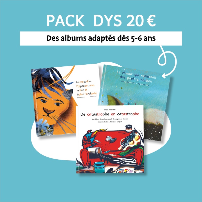 Pack albums dys 20€