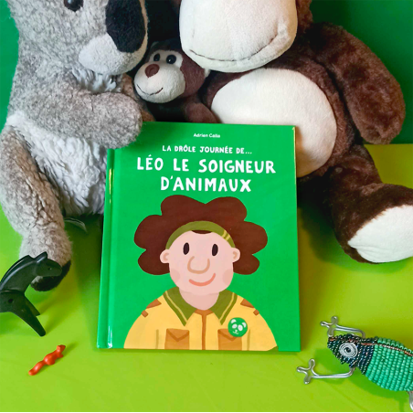 La drôle journée de... Léo le soigneur d'animaux
