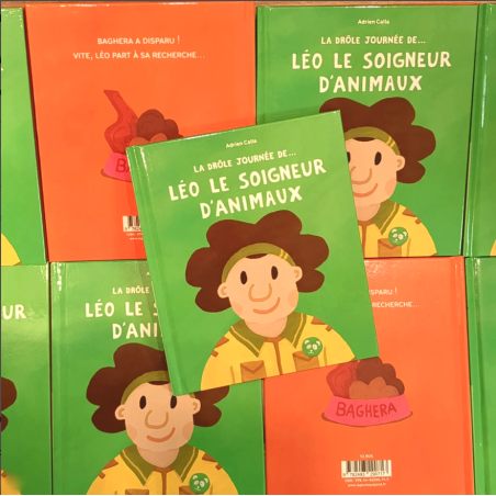La drôle journée de... Léo le soigneur d'animaux
