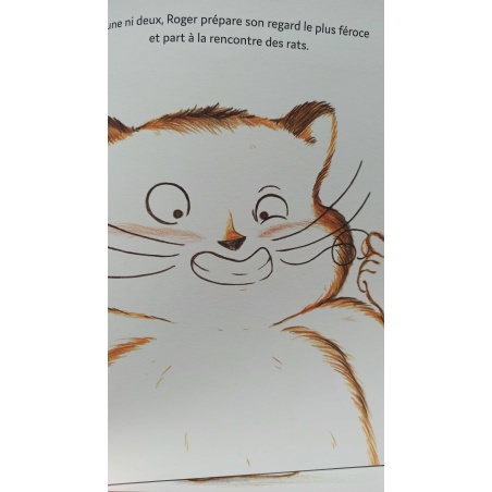 Roger le chat (pas trop) malin et les trous de l'emmental Roger le chat (pas trop) malin et les trous de l'emmental