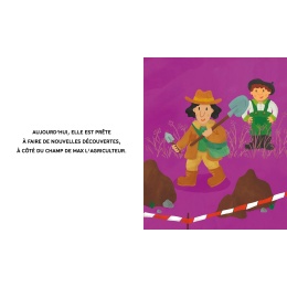 La drôle journée de... Judith l'archéologue