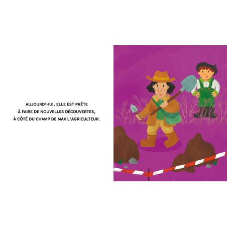 La drôle journée de... Judith l'archéologue