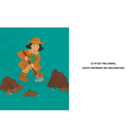 La drôle journée de... Judith l'archéologue