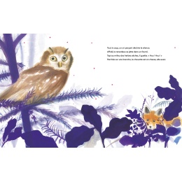 Petit renard au clair de lune