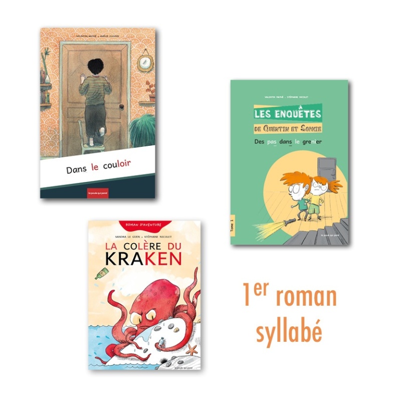 Pack romans syllabés