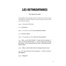 Théatre jeunesse - Saynètes à l'école