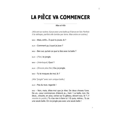 Théatre jeunesse - Saynètes à l'école