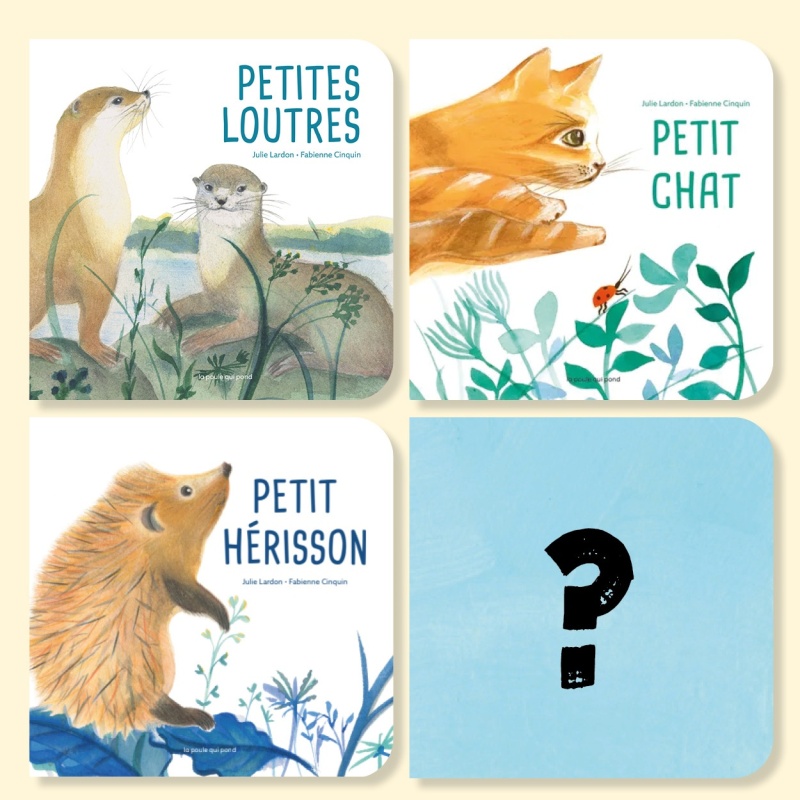 Pack 3 Petites animaux + 1 mystère