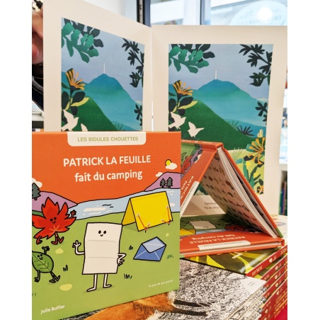 Patrick la feuille fait du camping