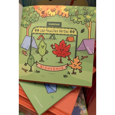 Patrick la feuille fait du camping