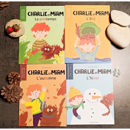 Pack Charlie et Miam : Les 4 saisons