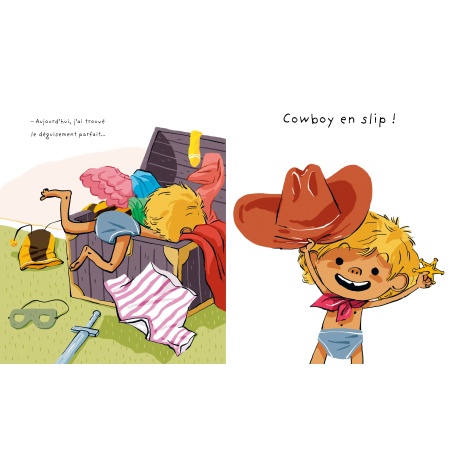 Cowboy en slip